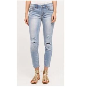 Jean Shop PATTY DESTROYED JEANS Light Wash 27